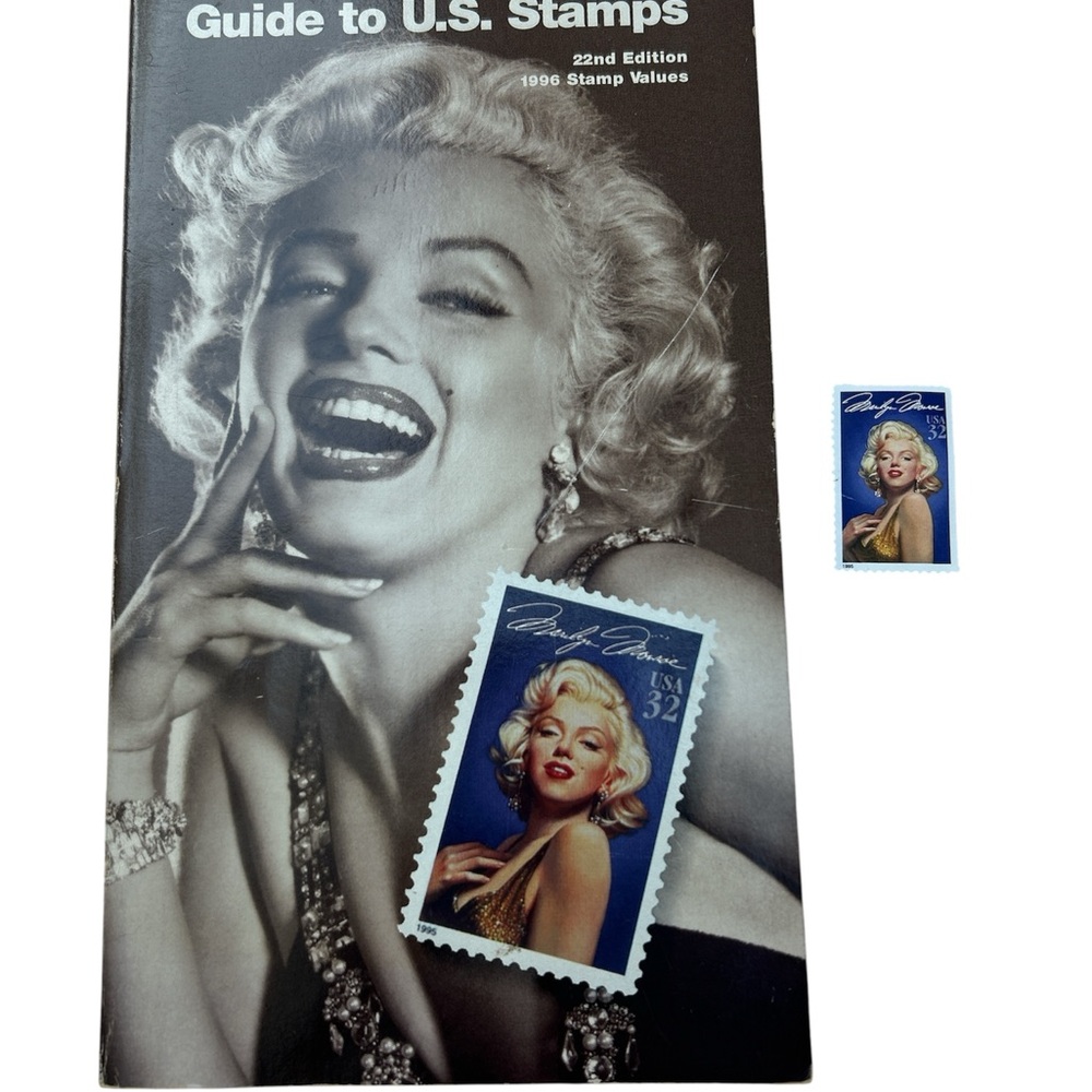 Marilyn Monroe  Postal Service Guide to U.S. Stamps 22nd Edition 1996 One Stamp